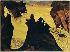 La Mer jaune, Camaret (1892), Musée des beaux-arts de Brest