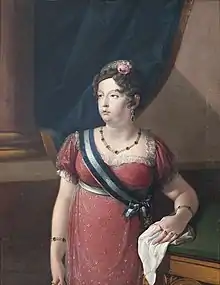 La Reina María Isabel de Braganza (c. 1818). Museo del Romanticismo.