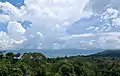 Lago, visto desde la Carretera Panamericana