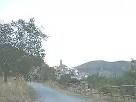 Lagunilla del Jubera, bajando de las huertas.