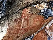 Nave fenicia.Cueva de la Laja Alta, Cádiz
