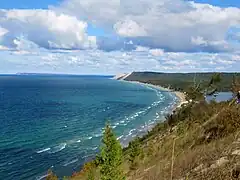 Dunas del oso durmiente.