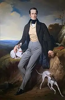 Alphonse de Lamartine, en el Museo de Bellas Artes de Mâcon