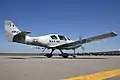 Lancair Super ES de la Aviación Naval Mexicana (AMP-163) en la Base Aérea de Santa Lucía.