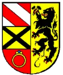 Landkreiswappen des Landkreises Annaberg