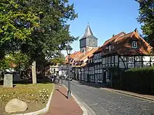 Lappenberg Strasse, el antiguo barrio judío de Hildesheim.
