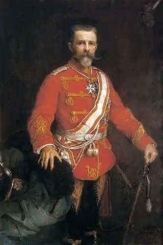 Víctor II de Ratibor, mayor general à la suite del ejército prusiano