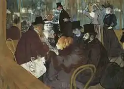 Toulouse-Lautrec, En el Moulin Rouge