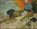 Lavanderas en Arlés, de Paul Gauguin
