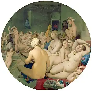 Dominique Ingres: El baño turco