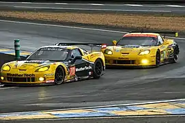 Chevrolet Corvette en las 24 Horas de Le Mans.