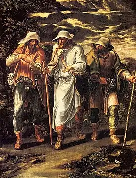 Camino de Emaús, de Lelio Orsi, 1560-1565