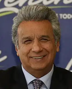 Presidente de EcuadorLenín Moreno