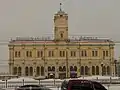Estación de Leningradsky en invierno.