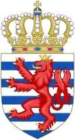 Escudo de armas reducido de Luxemburgo