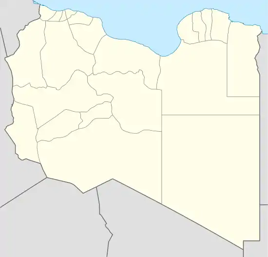Al Qaţrūn ubicada en Libia