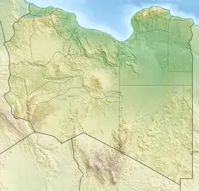 Bikku Bitti ubicada en Libia