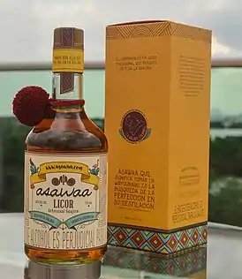 Licor Artsanal Guajiro Asawaa, inspirado en el chirrinchi