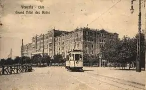 Hotel Des Bains y el tranvía