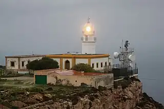 Faro de Mesa Roldán.