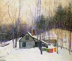 Lunes nevado (The Cooperage, Hancock, New Hampshire), 1926