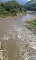 Llegada del río Porce al embalse Porce III.