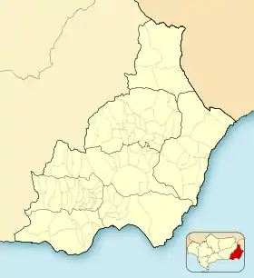 Tabernas ubicada en Provincia de Almería