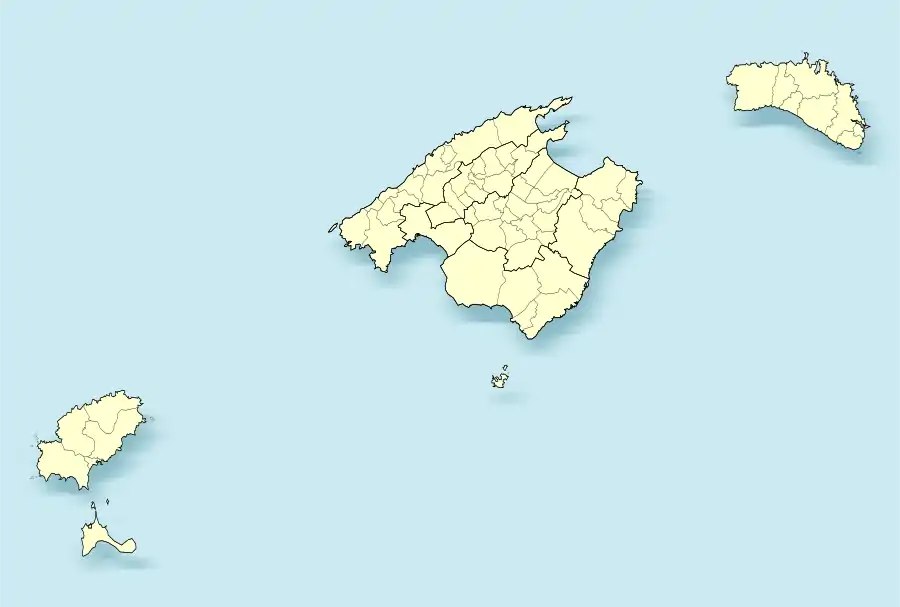 Santa Agnès de Corona ubicada en Islas Baleares