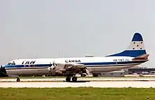 Lockheed L-188A(F) Electra de TAN Carga en Miami