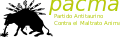 Logo de PACMA desde 2003 hasta 2013.