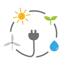 logotipo para las energías renovables