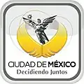 Logo de la administración del Distrito Federal 2012-2018, encabezada por Miguel Ángel Mancera.