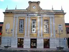 Antigua estación de Logroño.