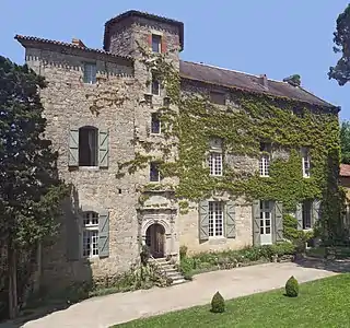 Fachada sur del castillo