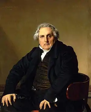 Retrato de Monsieur Bertin (1832), el Louvre