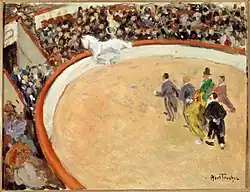 Le cirque Médrano, boulevard Rochechouard, de Louis Abel-Truchet (1907)