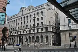 Antigua sede del Midland Bank, Poultry, Londres