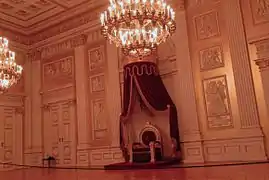 Salón del Trono del Rey en la Residenz, Múnich.