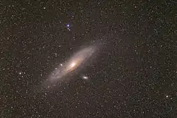 Galaxia de Andrómeda, 6 de diciembre de 2013