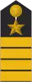 Galones de capitán de navío de la Marina de Guerra de Alemania.