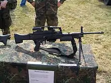 Ametralladora MG4.