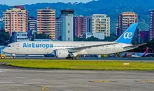 Air Europa en el Aeropuerto Internacional La Aurora