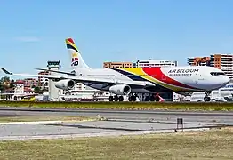 Air Belgium en el Aeropuerto Internacional La Aurora