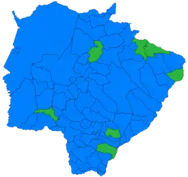 Elecciones estatales de Mato Grosso del Sur de 2022