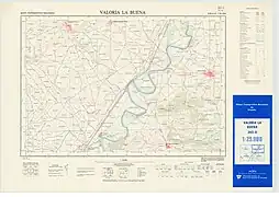 Mapa Topográfico del año 1988