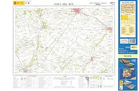 Mapa Topográfico del año 2009