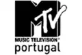 Logotipo de MTV Portugal desde su creación, en 2003, hasta 2010 (la palabra "Portugal" no aparecía en la emisión del canal)