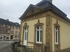 Antigua aduana a la entrada de la luxemburgesa Echternach.