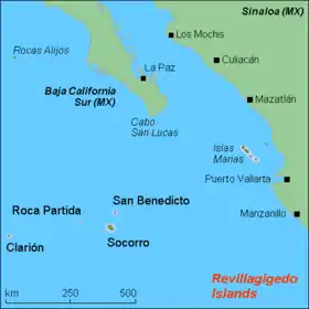 Región del archipiélago de Revillagigedo