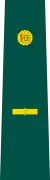 Insignia de mayor del Ejército.